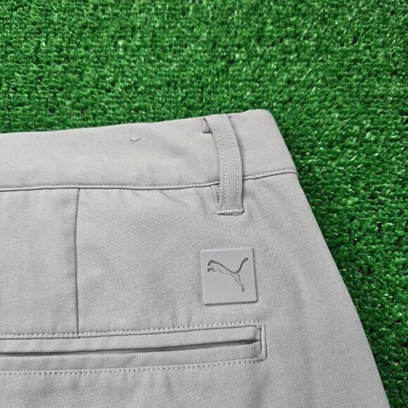Puma Pants Mens 36x32 Gray Golf Performance Straight‎ Leg Outdoor Casual - Picture 11 of 11